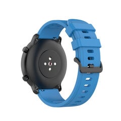 (Samsung Watch 4-5Blue)Silikoninen ranneke Amazfit Gtr/stratos/bip Vaihtoranneke ranneke Samsung Watch 3/4 Huawei Watch 3/gt2 Correa - Kellon rannekkeet hinta ja tiedot | Älykellojen ja aktiivisuusrannekkeiden lisätarvikkeet | hobbyhall.fi