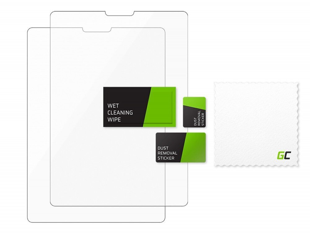 Green Cell 2x GC Clarity Screen Protector for iPad Pro 12,9 hinta ja tiedot | Tablettien lisätarvikkeet | hobbyhall.fi