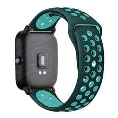 (musta sininen)Silikoninen ranneke Amazfit Gts 3/pro/2/2e Mini/gtr 3 42mm/47mm/gtr2/stratos 2/3 urheilukellon rannekoru Amazfit Bip Strap - kellon rannekkeet hinta ja tiedot | Älykellojen ja aktiivisuusrannekkeiden lisätarvikkeet | hobbyhall.fi