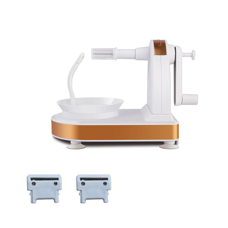 White-C Set-Omenakonekuorintakone varaterällä Käsikäyttöinen omenakuorija Monitoiminen omenakuorija Kotileikkaus Keittiö Apple Slicer Mashers hinta ja tiedot | Keittiövälineet | hobbyhall.fi