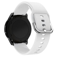 (Amazfit GTR 47mm White)Silikonihihna Active 2:lle 42mm Samsung Galaxy Watch Huawei Watch Gt Gt2 Vaihtohihna Amazfit Gtr Bi:lle - Kellon rannekkeet hinta ja tiedot | Älykellojen ja aktiivisuusrannekkeiden lisätarvikkeet | hobbyhall.fi