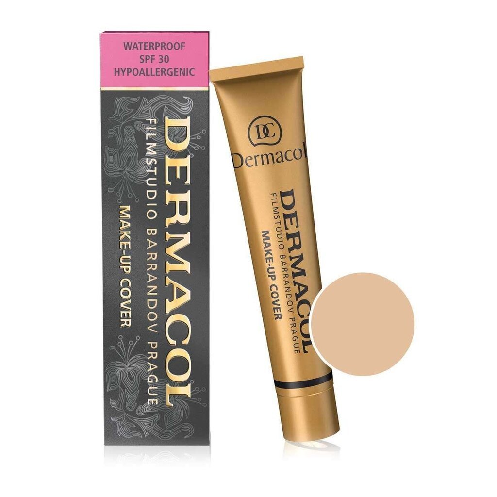 Voimakkaasti peittävä meikkivoide Dermacol Make-Up Cover SPF30 210, 30 g hinta ja tiedot | Meikkivoiteet ja puuterit | hobbyhall.fi