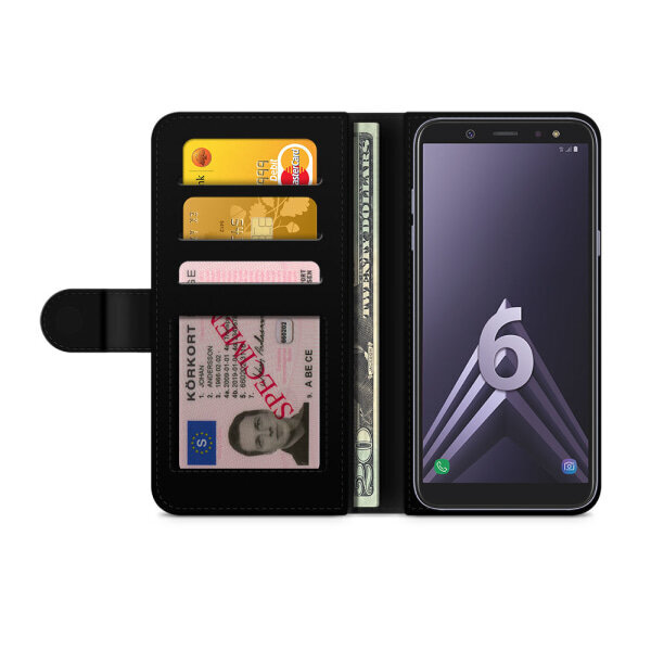 Bjornberry-kotelo Samsung Galaxy A6 (2018) - Monogrammi N hinta ja tiedot | Puhelimen lisätarvikkeet | hobbyhall.fi