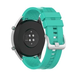 (muille 20mm Teal green)Silikonihihna Huawei Watch 3:lle/huawei Watch Gt2/samsung Galaxy Watch 3/active 2 Vaihtohihna Amazfit Gtr:lle - Kellon rannekkeet hinta ja tiedot | Älykellojen ja aktiivisuusrannekkeiden lisätarvikkeet | hobbyhall.fi