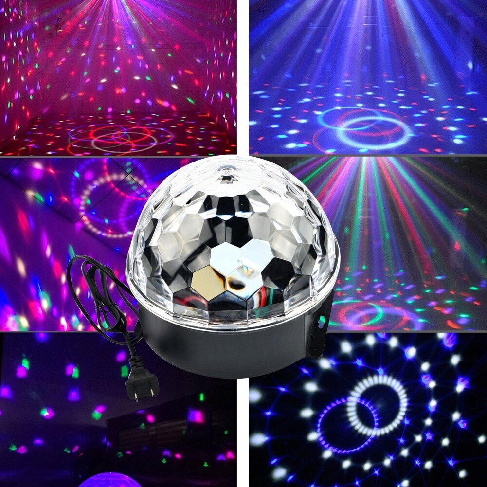 XXL Disco Kula Projektori – Bluetooth-kaiutin ja kaukosäädin – Täydellinen karnevaaleihin hinta ja tiedot | Lastenhuoneen valaisimet | hobbyhall.fi