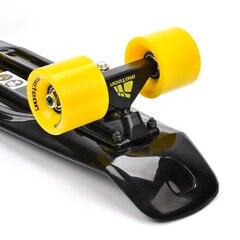 Skeittilauta Meteor Pennyboard, musta / keltainen hinta ja tiedot | Skeittilaudat | hobbyhall.fi