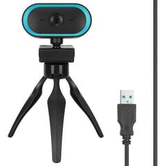 Tietokonekamera USB-verkkokamera Teräväpiirto 2K-webkamera Live Video ConferenceBlue -sovellukseen hinta ja tiedot | Web-kamerat | hobbyhall.fi