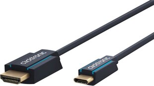 Clicktronic, USB-C/HDMI, 2 vuotta hinta ja tiedot | Kaapelit ja adapterit | hobbyhall.fi