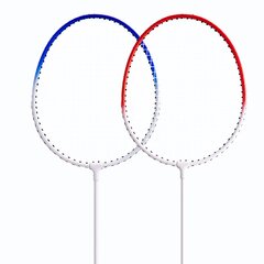 2 kpl Sulkapallomaila Alloy Ultra Kevyt Urheilutarvike harjoituskilpailuihin Sininen hinta ja tiedot | Tennisvälineet | hobbyhall.fi