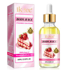 ikzee Body Juice Oil Kosteuttaa ja kosteuttaa ihoa 6 tuoksulla Gentle Body Juice Oil 60ml hinta ja tiedot | Intiimipesutuotteet | hobbyhall.fi