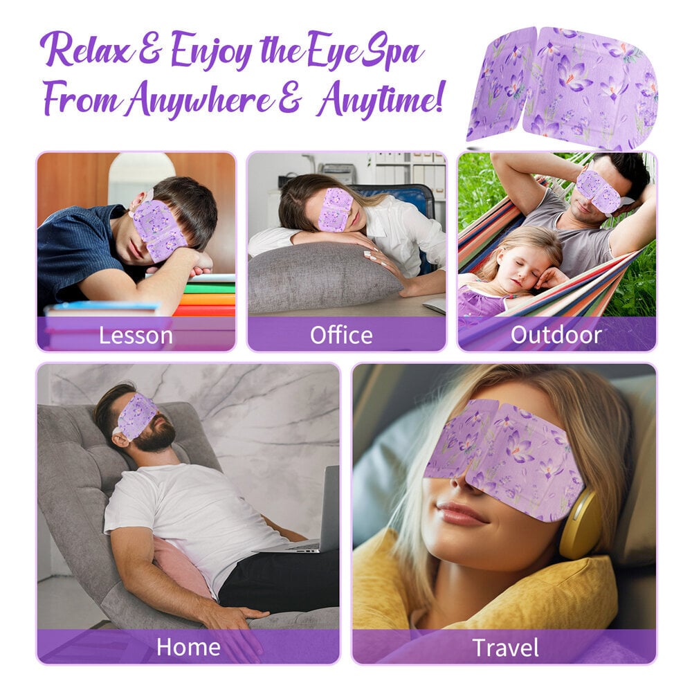 SEFUDUN Steam Eye Mask lievittää silmien rasitusta Eye Shade Heat Eye Patch Sleep kertakäyttöinen silmänaamio hinta ja tiedot | Intiimipesutuotteet | hobbyhall.fi