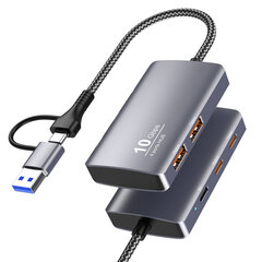 Type-c10G-telakointiasema + USB3.2Gen2HUB 5-in-1 -jakaja 10G nopea lähetyskeskitin (2A+2C+DC) hinta ja tiedot | Meeare Store Autotuotteet | hobbyhall.fi