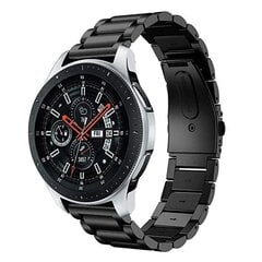 (Huawei watch 3 46mm Black) 22mm metalliranneke Samsung Galaxy Watch 3:lle Huawei Gt2/amazfit Gtr ruostumattomasta teräksestä valmistettu rannekoru 20 mm Samsung Watch 4:lle - kellon rannekkeet hinta ja tiedot | Älykellojen ja aktiivisuusrannekkeiden lisätarvikkeet | hobbyhall.fi