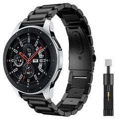 (Watch 5 Pro 45mmBlack ja työkalu)22mm metallihihna Samsung Galaxy Watch 3:lle Huawei Gt2/amazfit Gtr ruostumattomasta teräksestä valmistettu rannekoru 20 mm Samsung Watch 4:lle - kellon rannekkeet hinta ja tiedot | Älykellojen ja aktiivisuusrannekkeiden lisätarvikkeet | hobbyhall.fi