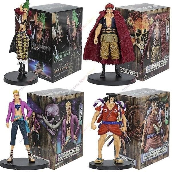 Uudet One Piece Figuurit Zoro Luffy Nami Ace Eustass Kid Bartolomeo Keräilymalli Lelut PVC Toimintafiguurit Sanji-nuket Kids Gift Zoro no bo... hinta ja tiedot | Starttimoottorit | hobbyhall.fi