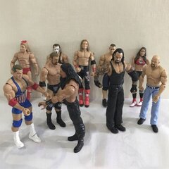 Alkuperäiset Wrestler Action Figuurit Monen nivelen mustien miesten mallifiguurilelut hinta ja tiedot | Maantiivistäjät | hobbyhall.fi