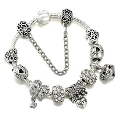 Pandora Plata Style Charm -rannekoru hinta ja tiedot | Rannekorut | hobbyhall.fi