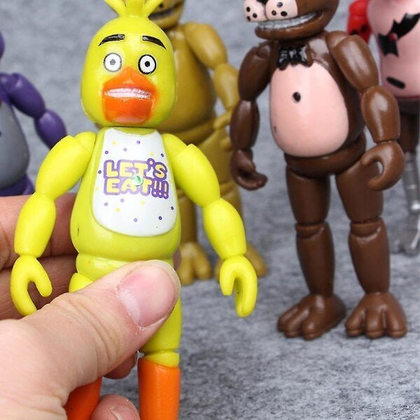 kpl/setti Five Nights At Freddys Action Figuurit Lelukokoelma Lasten Joululahja Kuvassa hinta ja tiedot | Pienoismallit | hobbyhall.fi