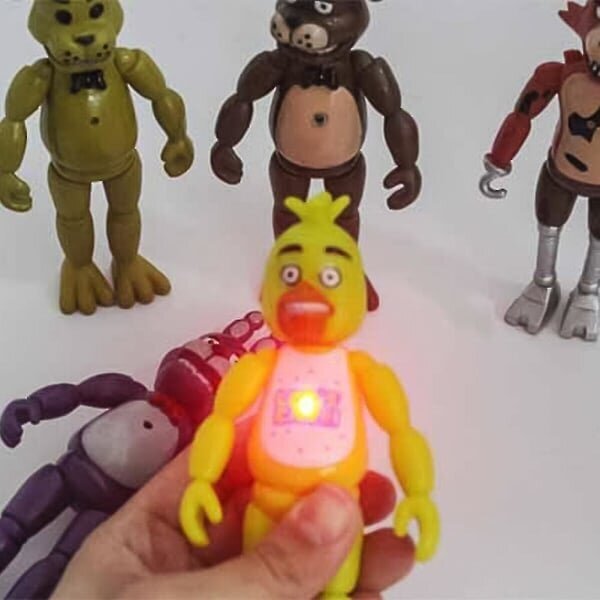 kpl/setti Five Nights At Freddys Action Figuurit Lelukokoelma Lasten Joululahja Kuvassa hinta ja tiedot | Pienoismallit | hobbyhall.fi