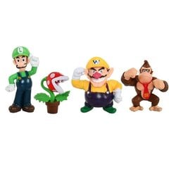 18 kpl Super Mario Bros Toimintafiguurit Lelusarja Pelit Keräilymallinuket Mario, Luigi, Yoshi, Prinsessa, Kilpikonna, Rupikonna, Bowser Figuurilelut hinta ja tiedot | Pienoismallit | hobbyhall.fi