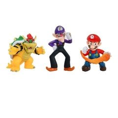 18 kpl Super Mario Bros Toimintafiguurit Lelusarja Pelit Keräilymallinuket Mario, Luigi, Yoshi, Prinsessa, Kilpikonna, Rupikonna, Bowser Figuurilelut hinta ja tiedot | Pienoismallit | hobbyhall.fi