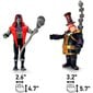 Figuurit perustuvat Ben 10 -toimintafiguuriin - 9 lelun sarja, Ben Tennyson, Four Arms, Gray Matter, Kineceleran, Diamondhead, Hex, Steam Smythe, ... hinta ja tiedot | Pienoismallit | hobbyhall.fi