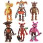 5 kpl Five Nights At Freddys -toimintahahmot Toy Security Breach -sarja Glamrock Foxy Bonnie Fazbear PVC-nuket Fnaf lapsille -lahja hinta ja tiedot | Pienoismallit | hobbyhall.fi