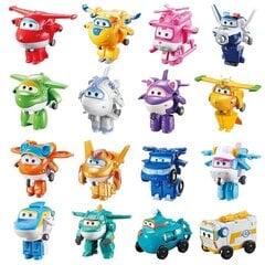 36 tyyppiä Super Wings 2 \" Scale Mini Transforming Anime Deformation Plane Robotti Toimintafiguurit Transformaatiolelut lapsille Lahjat (FMY) Jero... hinta ja tiedot | Pienoismallit | hobbyhall.fi