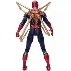 Spiderman Figuuri Legends Avengers Iron Spider Action Figuurit 17 cm Pvc Kevyellä Hämähäkkimies-nukkefiguurilla lapsille lahja hinta ja tiedot | Pienoismallit | hobbyhall.fi