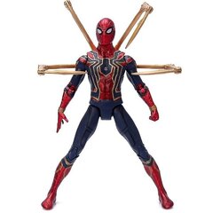 Spiderman Figuuri Legends Avengers Iron Spider Action Figuurit 17 cm Pvc Kevyellä Hämähäkkimies-nukkefiguurilla lapsille lahja hinta ja tiedot | Pienoismallit | hobbyhall.fi