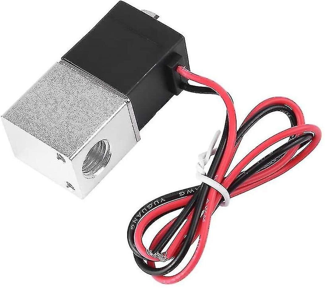 Solenoidiventtiili, 12v DC 1/4" 2-tie normaalisti suljettu 1,2 mpa pneumaattinen alumiininen magneettiventtiili ilmavedelle (dc12v) hinta ja tiedot | Bensiinipumput | hobbyhall.fi