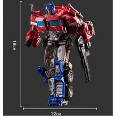 Transformer Optimus Prime Robot Action Figuuri Autobotit hinta ja tiedot | Pienoismallit | hobbyhall.fi