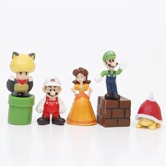 12 kpl / 24 kpl / 48 kpl Super Mario Bros -toimintahahmot Kawaii Bowser Anime -figuurit säilytyspussilla lasten leluille Lahjat[HK] 48 kpl pussin kanssa hinta ja tiedot | Pienoismallit | hobbyhall.fi