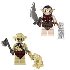 10 kpl Taru sormusten herrasta keskiaikaisia minihahmoja -lelusarja 1,77 tuuman orkki Uruc Goblin Solon -rakennuspalikoita toimintafiguurit[HK] hinta ja tiedot | Pienoismallit | hobbyhall.fi