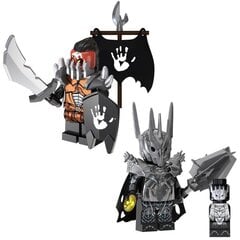 10 kpl Taru sormusten herrasta keskiaikaisia minihahmoja -lelusarja 1,77 tuuman orkki Uruc Goblin Solon -rakennuspalikoita toimintafiguurit[HK] hinta ja tiedot | Pienoismallit | hobbyhall.fi