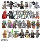 29 kpl Star Wars -minihahmot Toimintahahmot Rakennuspalikat Lasten lelut hinta ja tiedot | Pienoismallit | hobbyhall.fi