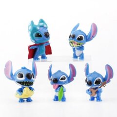 10 kpl Lilo & Stitch Mini Action Figuurit kakun koristeluun huoneen sisustukseen, lasten juhlalahja hinta ja tiedot | Pienoismallit | hobbyhall.fi