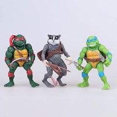 kpl Teenage Mutant Ninja Turtles -toimintafiguurisetti - Keräilyfiguurit kodin sisustukseen, leluja lapsille ja aikuisille hinta ja tiedot | Pienoismallit | hobbyhall.fi