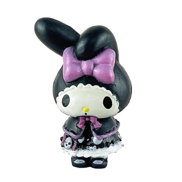 5kpl/setti Sanrio Kuromi My Melody Anime Action Figuurit, PVC Mallifiguurikokoelma, Kakkukoristeet Lapset Tytöt Lahjat[GL] hinta ja tiedot | Pienoismallit | hobbyhall.fi