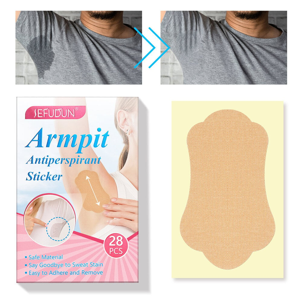 Hot SEFUDUN Underarm Antiperspirant Patch erittäin ohut kannettava hengittävä antiperspiranttilaastari 28 / laatikko hinta ja tiedot | Intiimipesutuotteet | hobbyhall.fi