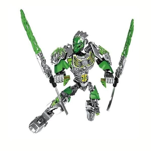 BIONICLE Lewa Viidakonvartija Akida Vesiolento Ketarikiviolento Toimintafiguurit Rakennuspalikat Robotti Lelut Lapsille Lahja hinta ja tiedot | Pienoismallit | hobbyhall.fi