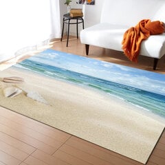 (11-50x80cm 20x23 tuumaa)Sea Wave Painettu matto Koti Olohuone Matto Makuuhuone Sängyn puolella sisustusmatto Eteinen matto Liukumaton Keittiö Kylpyhuone Lattiamatto hinta ja tiedot | Isot matot | hobbyhall.fi