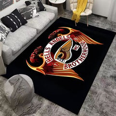 (Tyyli A-40x60cm (16x24in))Hells Angels Band -logo painettu matto Muoti Joogamatto Liukumaton mattovalokuvaus Makuuhuoneen sisustus Kawaii Matot Syntymäpäivälahja hinta ja tiedot | Isot matot | hobbyhall.fi