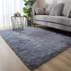 (Harmaa-03-60x160cm)Isot matot moderniin olohuoneeseen Pitkät hiukset Lounge-matto makuuhuoneeseen Pörröinen sisustus Nordic Fluffy Floor sänkymatot hinta ja tiedot | Isot matot | hobbyhall.fi