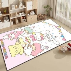 (Tyyli J-50x80cm (20x31in))Sanrion perhe Kuromi Cinnamoroll kuvio Olohuone Makuuhuone Matto Sängyn ääressä Kylpyhuone Lattiamatto Lastenhuone Leikkimatot Aluematto hinta ja tiedot | Isot matot | hobbyhall.fi