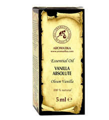 Luonnollinen vaniljan absoluuttinen eteerinen öljy Aromatics, 5 ml hinta ja tiedot | Aromatika Hajuvedet ja kosmetiikka | hobbyhall.fi