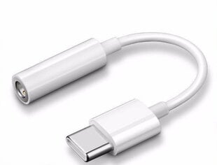 2 kpl USB-C - 3,5 mm sovitin Samsung S20 S21 S22 White -laitteelle hinta ja tiedot | Puhelimen lisätarvikkeet | hobbyhall.fi