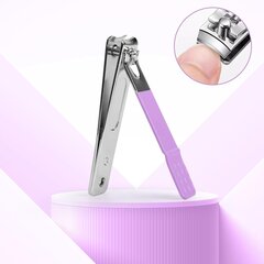 16 kpl manikyyrisetti Professional Nail Clippers pedikyyrisetti, violetti hinta ja tiedot | Manikyyri- ja pedikyyritarvikkeet | hobbyhall.fi