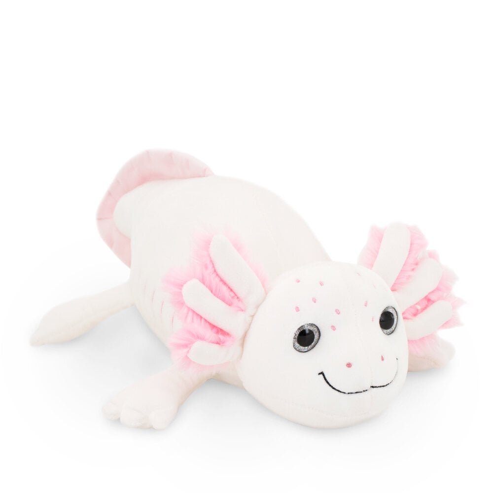 Pehmeä lelu Axolotl valkoinen 40cm hinta ja tiedot | Pehmolelut | hobbyhall.fi