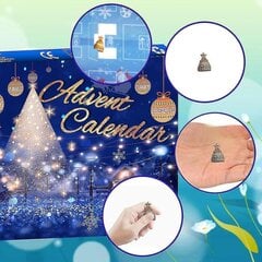 Joulu 24 Countdown Diy rannerengas sokea laatikko, tee itse rannekoru adventtikalenteri Tulevan joulun sokealaatikko lahja lapsille hinta ja tiedot | Joulukoristeet | hobbyhall.fi